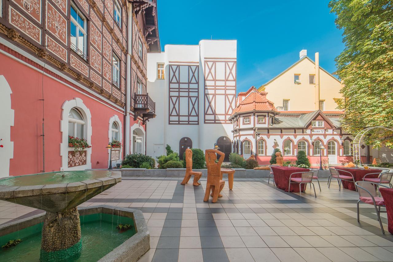 Hotel Three Lilies Inkl Aquaforum Frantiskovy Lazne Exterior foto